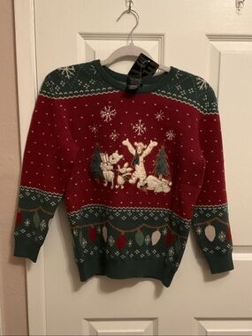 Kids Winnie the Pooh Christmas sweater
